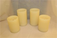 4 battery candles