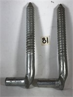 New Set of 2 Screw in Gate Hinges