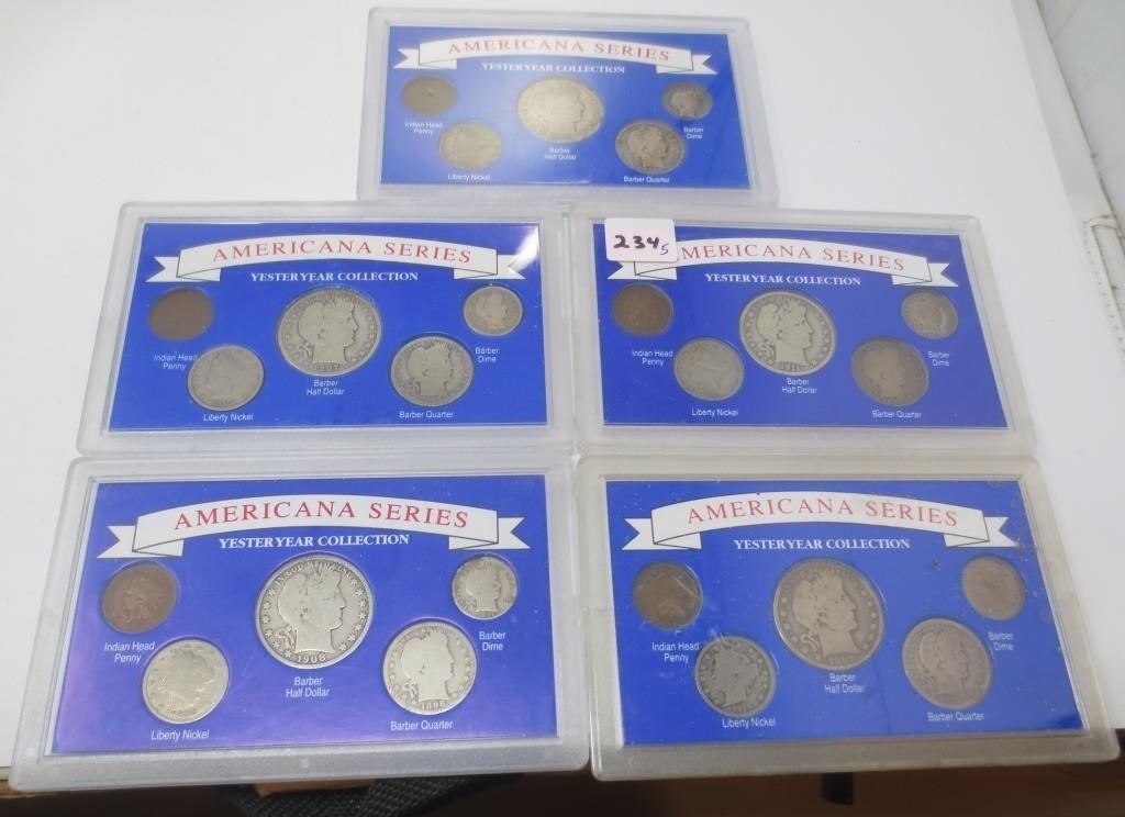 MANY silver dollars & other coins, plus Jewelry