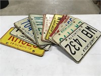 1970-78 Illinois License Plate Pairs