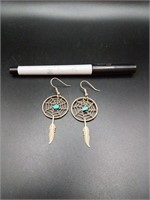 Vintage Sterling Silver Earrings (4.7 g)