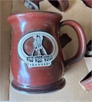 6 New Wild West World Mugs-Historical item