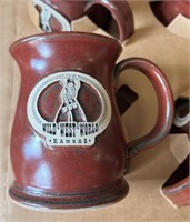 6 New Wild West World Mugs-Historical item