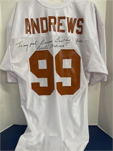 William “Rooster” Andrews Autographed Jersey