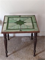 Stained Glass Nesting Table