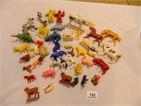 Plastic Farm Animals; Jungle Animals