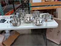 Ciwete Eleven Piece Stainless Steel Pots & Pans