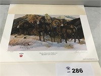RUGER NORTH AMERICANS PRINTS, DIFFERENT ARTISTS,