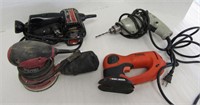 4 Power Tools with Cords