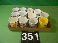 Flat Of Coffee Mugs
