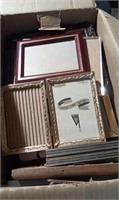 LARGE BOX OF PICTURE FRAMES