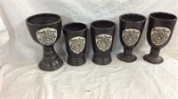Kings feast cups and goblets