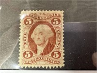 R27 OLD PAPER NO CANCELLATION 1862-71 STAMP