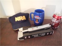 Zippo Lighter w/White House, NRA Hat & Mug