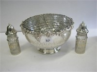 Old English Reproduction Bowl with Mesh Top