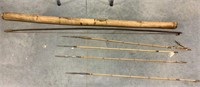 Vintage Bow w/ Bamboo Arrows & Case