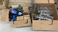2 Boxes of Assorted Winter Holiday Decorations