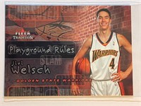 JIVI WELSCH-VINTAGE PLAYGROUND RULES CARD-WARRIORS