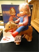 Kitt & Kaboodle Trotting Horse w/ Orig. Box