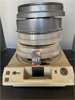 Vintage Kodak Ektagraphic III Projector & Plates