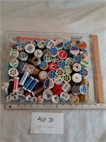 Tray of Sewing Thread
