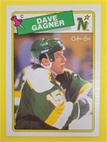 Dave Gagner 1988-89 O-Pee-Chee Rookie Card