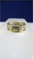 US Half Dollar Coin Ring Size 10.5
