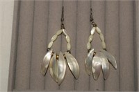 Mother-of-Pearl Dangling Earrings