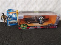 Batman Diecast Car, Hot Wheel, and Figurine Lot