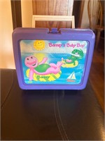 Vintage Barney and baby bob lunch box