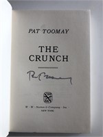 The Crunch signed book autographed by Pat Toomay