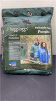 FroggToggs Adult Poncho-One size fits men & women