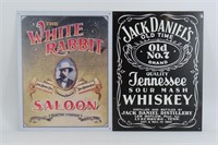 2 Jack Daniel's Metal Signs