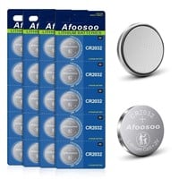 CR2032 Lithium 3v Coin Battery 20 Pack