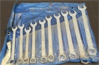 10 Combination Wrenches 11/16 to 1 1/4