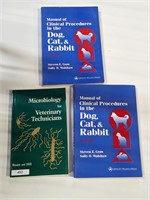 Veterinarian book lot