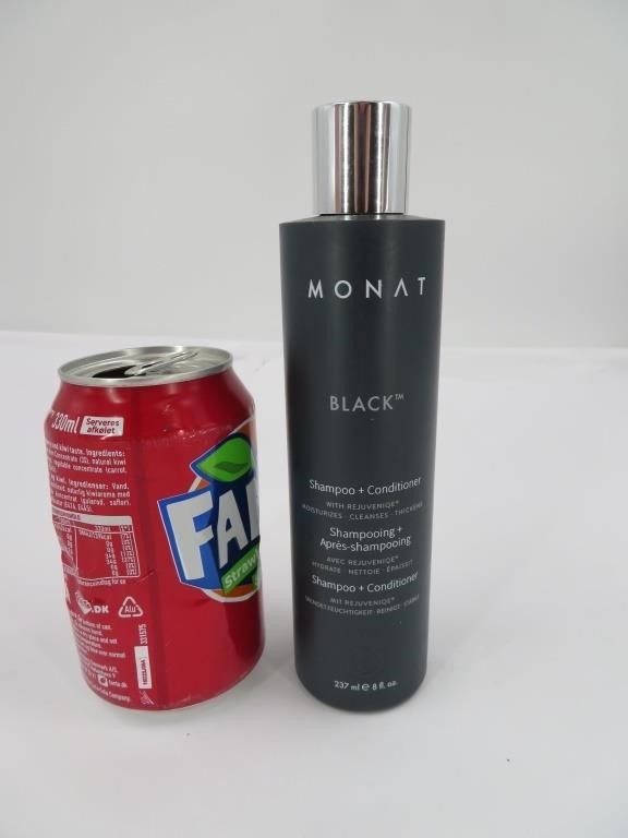 MONAT, shampoing + revitalisant BLACK