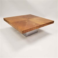 Milo Baughman for Thayer Coffin coffee table on