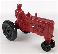 Large Vintage Empire Toys Plastic Tractor