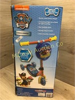 PAW PATROL 3 WHEEL SCOOTER