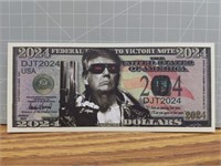 Trump 2024 banknote