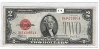 1928F $2 Red Seal Note