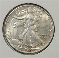 1945-P Walking Liberty 1/2 Dollar