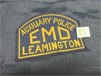 Leamington Aux police patch