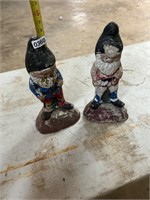2 concrete gnomes. See all pics