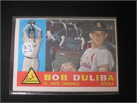 1960 TOPPS #401 BOB DULIBA CARDINALS