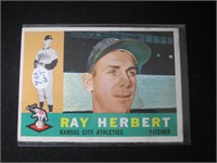 1960 TOPPS #252 RAY HERBERT ATHLETICS