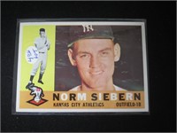 1960 TOPPS #11 NORM SIEBERN ATHLETICS