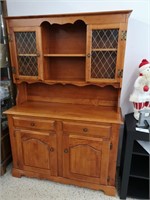 Lovely sideboard with shelving and display top