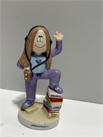 Vintage 1982 Cathy Cartoon figurine workoutaholic